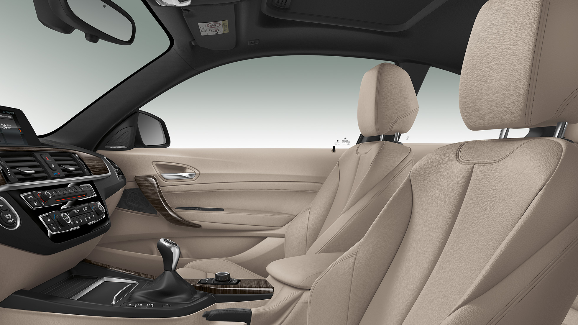 BMW 2 Series Coupé, Model Luxury Line interior BMW 2 Series Coupé, Model Luxury Line interior