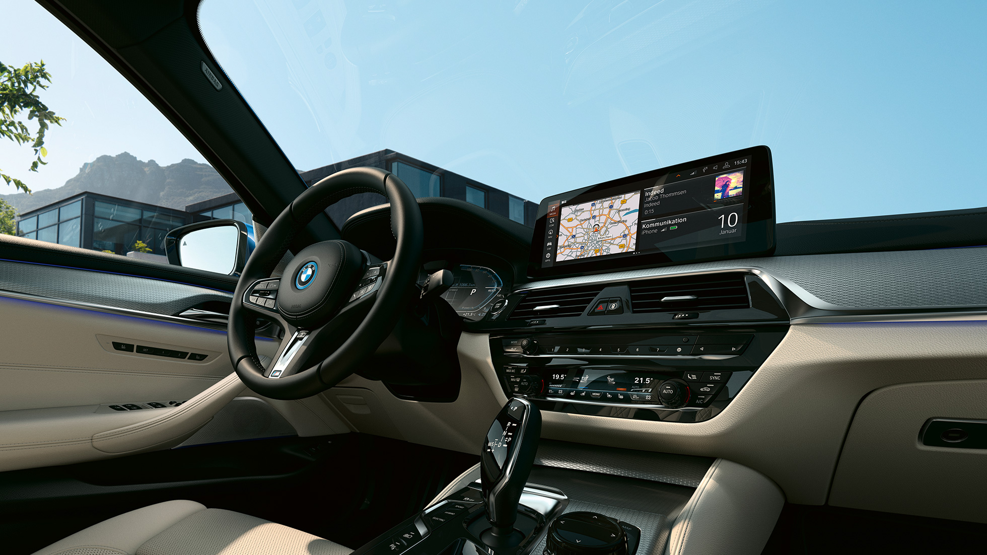 Interior BMW 5 Series Sedan G30 BMW 5 Series Sedan G30 Facelift 2020 interior