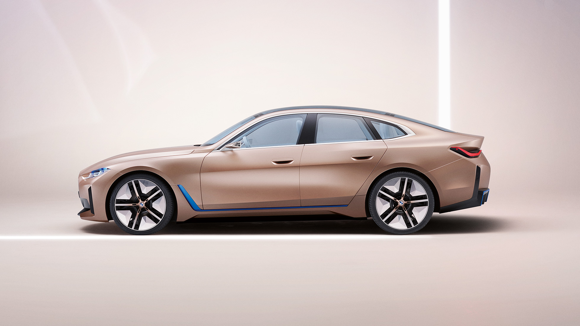 Exterior 3 BMW Concept i4 2020 G26 Exterior 3 BMW Concept i4 2020 G26 Electric car fully electric BMW Gran Coupé