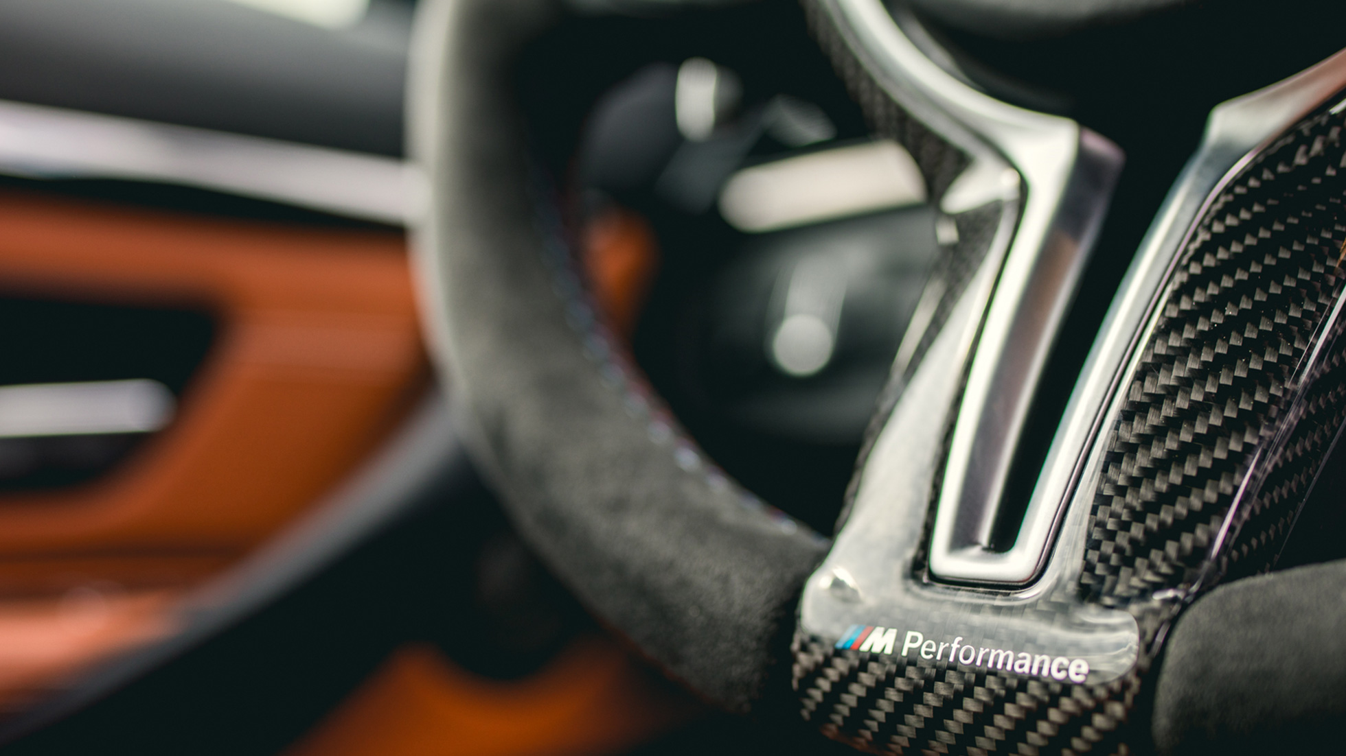 BMW M Performance M Performance steering wheel Pro carbon fibre Alcantara BMW M Performance Design M Performance steering wheel Pro carbon fibre Alcantara